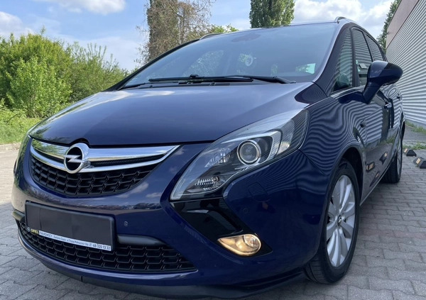 Opel Zafira cena 29900 przebieg: 312000, rok produkcji 2012 z Gubin małe 704